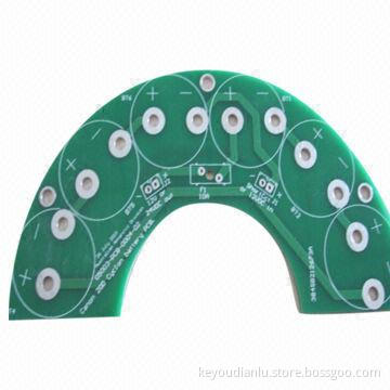 1oz Copper Thickness Double-sided Printed Circuit for LCD